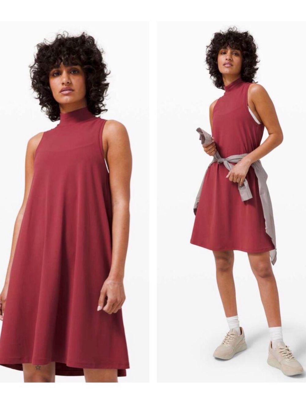 Lululemon all aligned high neck dress size 6